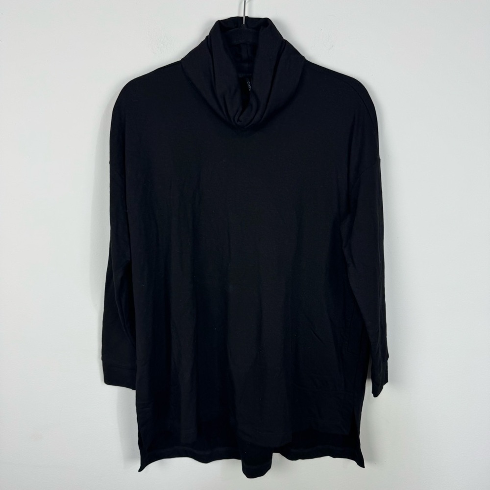 Capote Black Turtle Neck Sweater Minimalist Capsule Wardrobe Everyday Basic
